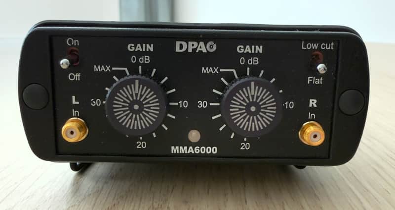 DPA MMA6000 Two-Channel Microdot Microphone Preamplifier image 1