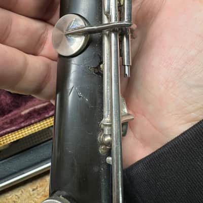 Boosey & Hawkes Edgware Wood Clarinet 1955-56 - Black image 5