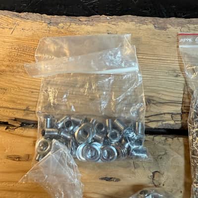 bulk lot of tuner Ferrules and bushings machine head screws for luthier repairs b image 2