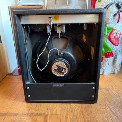 1975 Fender Musicmaster Bass Amp 12-Watt with 15" Jensen Speaker image 5
