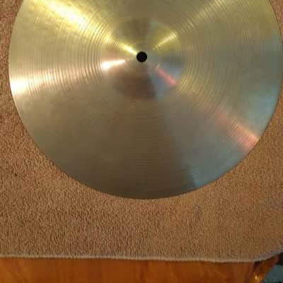 A Zildjian Vintage 14" Hi Hats Bronze 1970's image 8