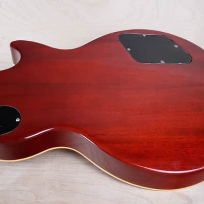 Orville LPS-75 Les Paul Standard Left Handed MIJ 1997 Cherry Sunburst Japan Gibson Lefty w/ Bag image 8