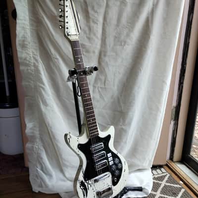 Teisco Victoria Audition 1960s White Splatter image 3