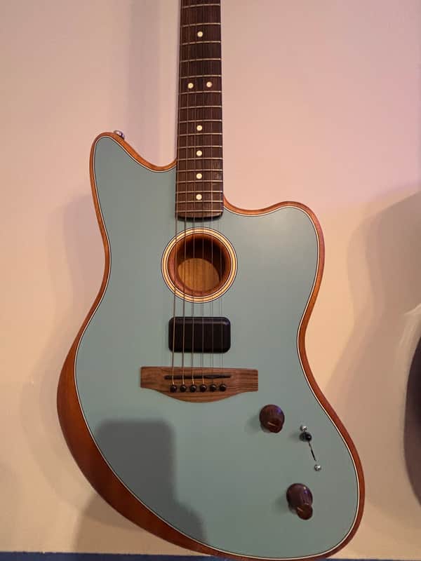 Fender Acoustasonic Player Jazzmaster 2022 - Ice Blue