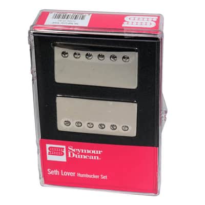 Seymour Duncan Seth Lover SH-55 PAF Humbucker Set - Bridge and Neck Pickup in Nickel image 2