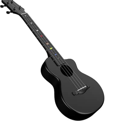Asteroid Carbon Fiber Ukulele, 23-inch Travel Ukuleles,Integrated Casting With Carbon Fiber Composite Material, perfect for beginners (Cosmic Black) image 3