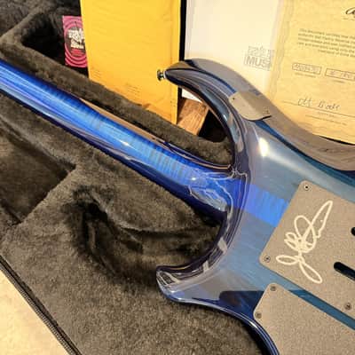 Ernie Ball Music Man BFR Majesty 6 - Blue Ink image 12