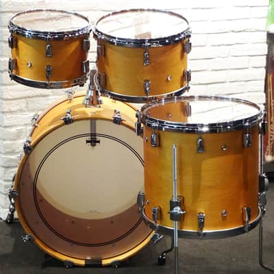 Yamaha Absolute Hybrid Maple 22" 10" 12" 16" Vintage Natural Drum set 2025 image 4