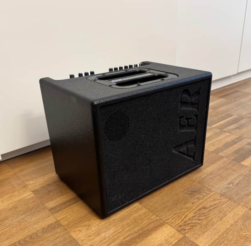 AER Compact 60/3 1x8" 60-Watt Acoustic Combo 2010s - Black image 1