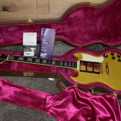 Gibson 30th anniversary SG Les Paul 1991 - TV Yellow image 1