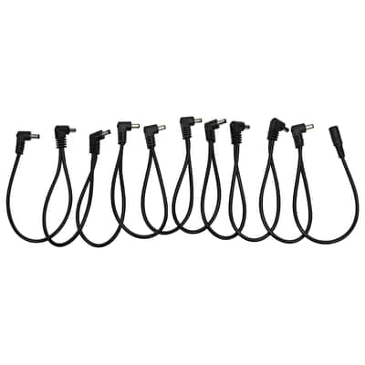 Pig Hog PP10DC Pig Power 10 Spot Right Angle Daisy Chain - 9.5'