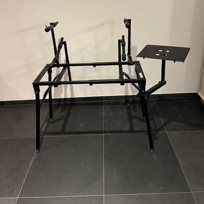 K&M 18950 Table-Style Keyboard Stand 2020s - Black image 6