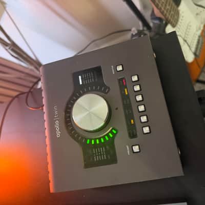 Universal Audio Apollo Twin QUAD MKII Thunderbolt Audio Interface 2010s Dark Grey image 4