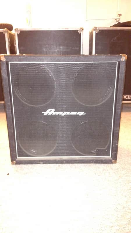 AMPEG V412BV 4x12 straight cabinet w/ Celestion G12T-75 speakers image 1
