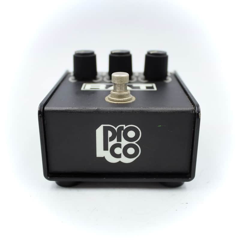 ギター Proco RAT USA LM308N ProCo RAT Made in USA Silver Screw LM308N With Conversion Cable