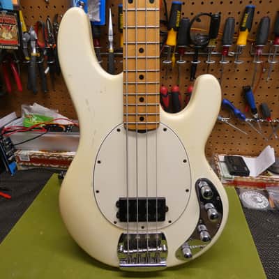 Ernie Ball Music Man Stingray Bass 1992 - Olympic White image 1