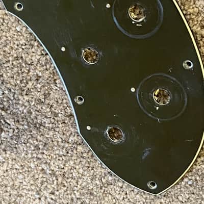1972 1973 1974 Fender Telecaster Custom gutiar pickguard black image 2