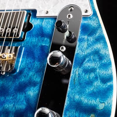 Suhr Custom Classic T 2026 - Aqua Blue Burst image 7