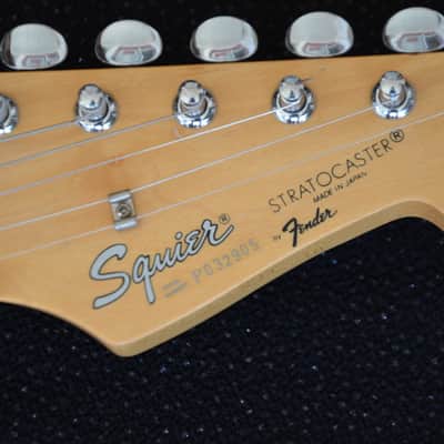 Fender/Squier Stratocaster 1960s Vintage Style*rare model made in Japan*neck has a fine thick rosewood slab board!*100% original/mint condition/from first owner/frets are as new*looks/plays/sounds fantastic*affordable vintage Strat=BUY NOW! HAVE FUN! image 13