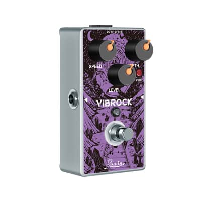 Rowin RE-02 VIBROCK Chorus and Tremolo Guitar Effect Pedal True Bypass,price include the import duty to US buyer image 3