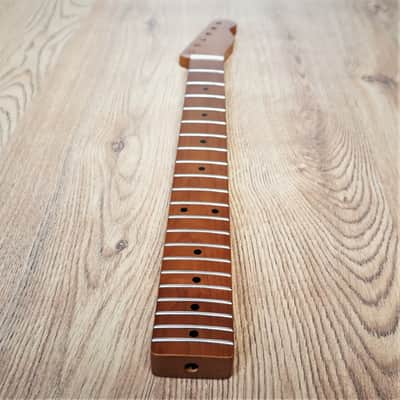 Telecaster Roasted Maple Vintage Guitar Neck Nitro Satin 21 Fret image 7