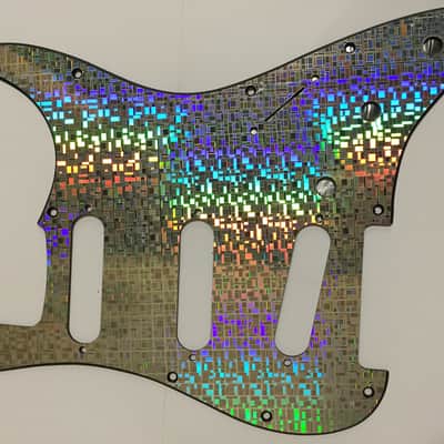 WD Stratocaster Iridescent Pickguard 80s NOS image 3