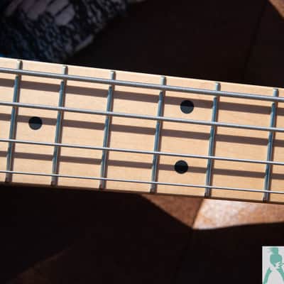 2020 Fender Hybrid Jazz Bass with Maple Fretboard - Indigo - Made in Japan - Pro Set Up w Perfect Frets/Action/Intonation! image 7
