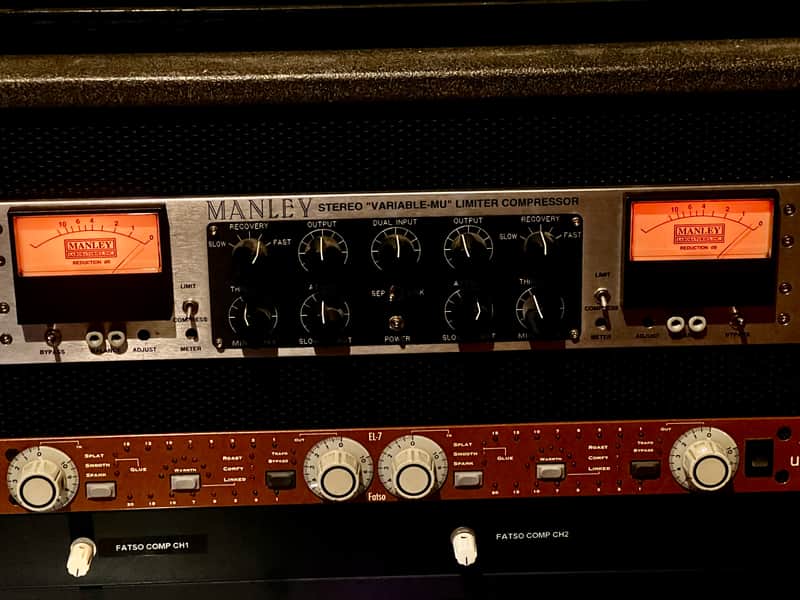 Manley Labs Variable-Mu Stereo Tube Compressor Limiter with 6386 Tubes image 1