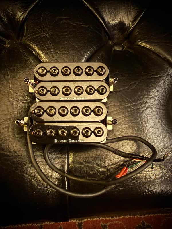 Seymour Duncan Designed HB108 Pickup Set 2000’s - Black image 1