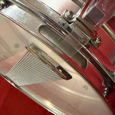 1969 Ludwig No. 404 Acrolite 5x14" Snare Drum with Keystone Badge image 25