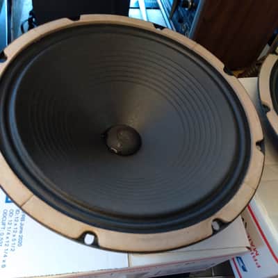 1965 Jensen C12Q Guitar Speaker MINT Awesome Tone MATCHED PAIR 8 OHMS image 3