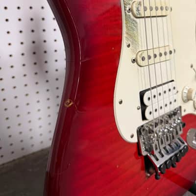Fender Stratocaster MIJ 1992-1993 - Red Made in Japan Original Contour Body w/Synchronized Tremolo image 3