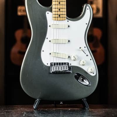 1990 Partscaster Stratocaster Fender Strat Plus Body / Noname maple neck pewter image 1