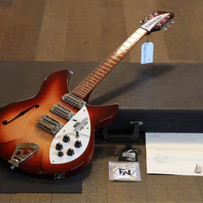 1998 Rickenbacker Pete Townshend Signature Electric Guitar FireGlo + OHSC image 1