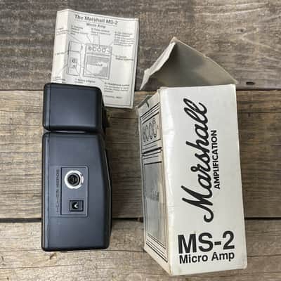 Marshall MS-2 Mini Amp with original box and manual image 3
