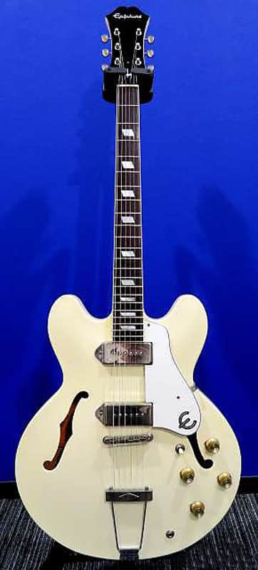 Epiphone Casino White Used Made in Japan w/Gigbag | Reverb Canada