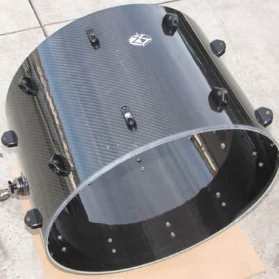 ROCKET SHELLS USA Carbon Fiber Drum Set 10" 12" 16" 18" Toms 24" Bass 14" Snare image 11