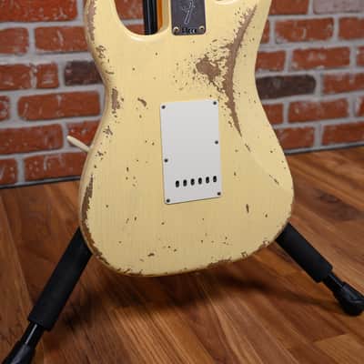Fender Custom Shop SR25-69 Stratocaster Heavy Relic Aged Vintage White 2026 w/OHSC image 11