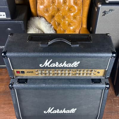 2011 Marshall JVM410H 100 Watt 4 Channel Made In England Tube Guitar Amplifier Head W/ Original 6 Button Footswitch! image 6