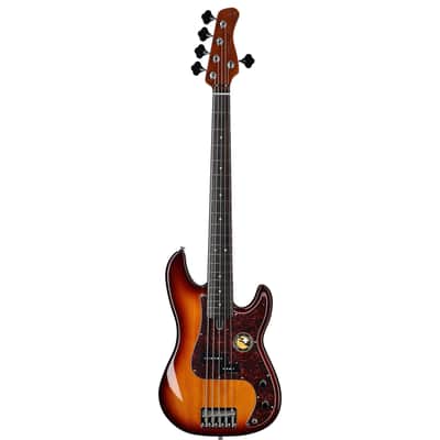 Sire Marcus Miller P5R Bass Guitar, Tobacco Sunburst image 2
