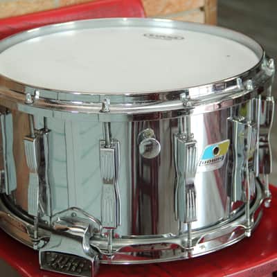 Ludwig 8x14 Coliseum Snare 1970’s  Chrome Over Maple image 3