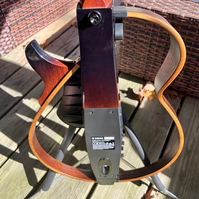 Yamaha SLG200S Silent Guitar 2010s - Tobacco Sunburst image 6