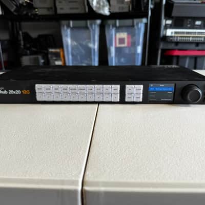 Blackmagic Design Videohub 20x20 12G 4K UHD SDI Video Router | Reverb