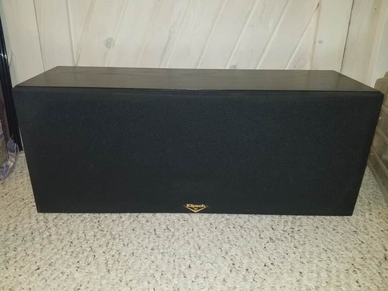 Klipsch KLF-C7 center channel Speaker 1990s Black image 1