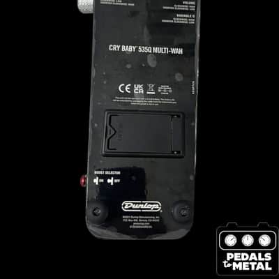 Dunlop CBM535AR 535Q Mini Cry Baby Wah  - Present - Black - X18361 image 5