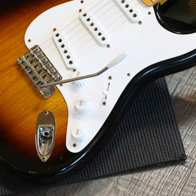 Minty! 2024 Fender Custom Shop 1954 70th Anniversary Limited Edition Stratocaster Electric Guitar Relic Sunburst + COA OHSC image 8