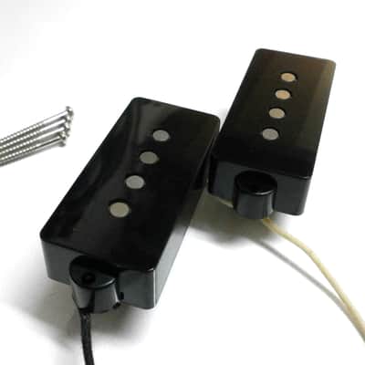 Precision Bass Pickup Hand Wound Alnico 5  Covers Cushions Screws Q pickups Hand wound Fits FendeR image 1