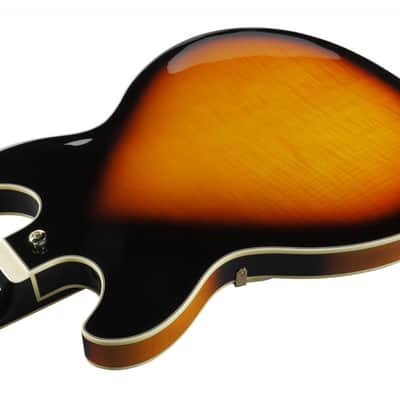 Ibanez AS113-BS Artstar AS Hollow Body Guitar 6-String - Brown Sunburst + Case image 18