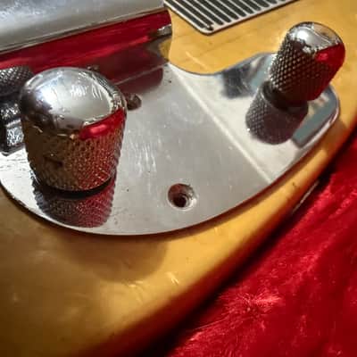 1954 Fender Champion Lap Steel 100% original pick up, electronics signed by “Gloria 5-4-54” & rare Tweed Case 1948 - 1955 - Mother of Pearl image 5