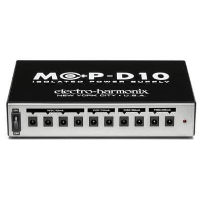 New Electro-Harmonix EHX MOP-D10 Isolated Guitar Effects Pedal Power Supply image 2